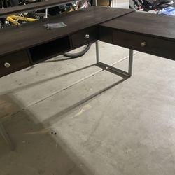 2 Piece Office Desk