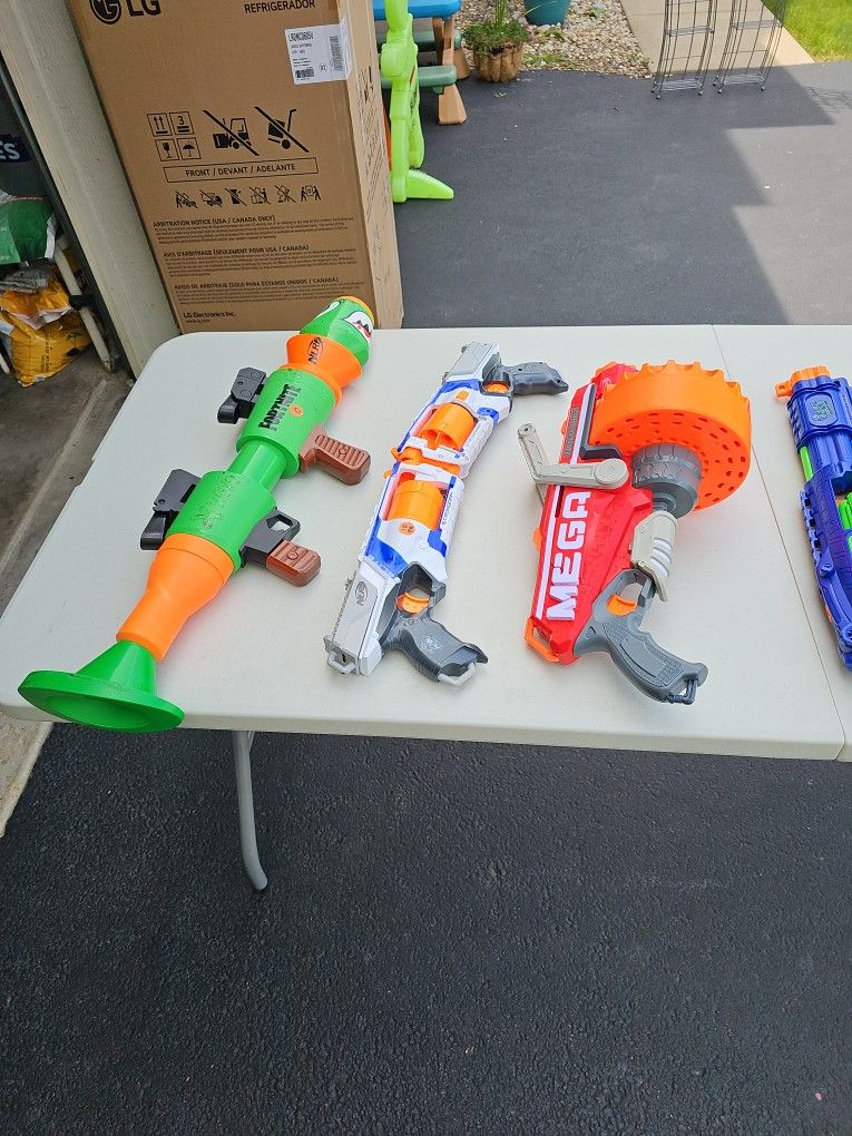 Nerf Gun Lot