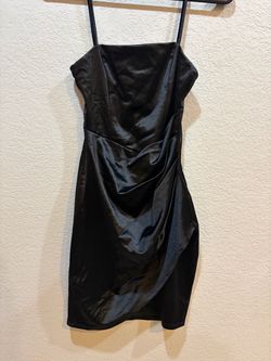 Black silk mini dress, Windsor