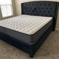 $699 Brand New King Bed Frame With Mattress (Read Description Below)