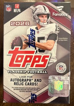 2026 Topps Flagship football Fanatics blaster box
