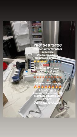 Lavadora / secadora / washer / dryer / Samsung / Lg / Ge / whirlpool / Frigidaire / refrigerator / refrigerador / stove / KENMORE / Maytag
