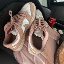 Pink Nike Dunks