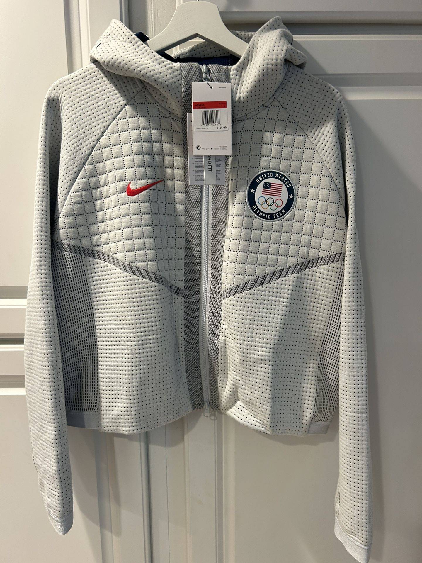 Nike Womens Olympic Team Usa Zip Hoodie Jacket