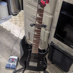 Gio Ibanez Mikro & Digitech RP50 FX Pedal