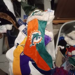 Dolphins Christmas Stocking 