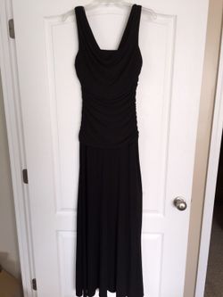 Long black dress size 8