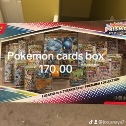 Pokemon Cards Box 