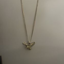 14k Gold Chain And 10k Pendant 