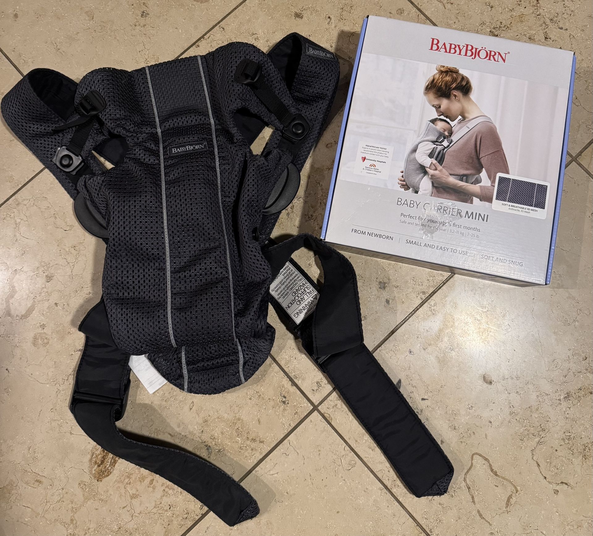 Baby Bjorn mini carrier 3D mesh 