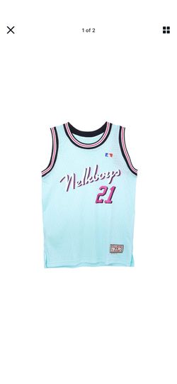 NELK BOYS MENS SMALL FULL SEND BASKETBALL JERSEY - MIAMI VICE SOLD OUT