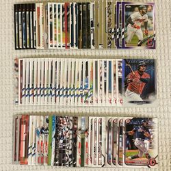 Cleveland Guardians / Cleveland Indians 82 Card Baseball Lot!
