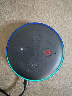 Amazon Echo Dot 3rd Gen Smart Speaker with Alexa – Black – Tested & Working