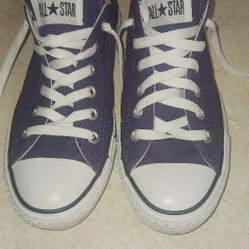 Purple ALL*Star Converse/ Women's 9, Men's 7