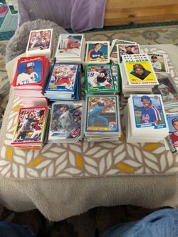 Baseball/ football cards all in great shape
