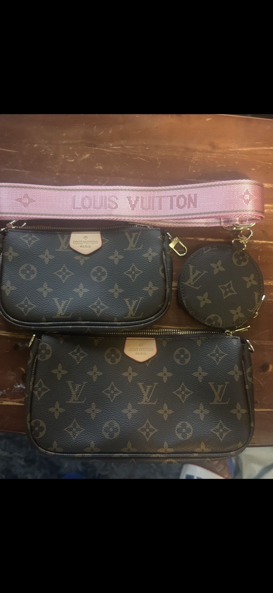 Louis Vuitton Bag And Coin Purse And Wallet