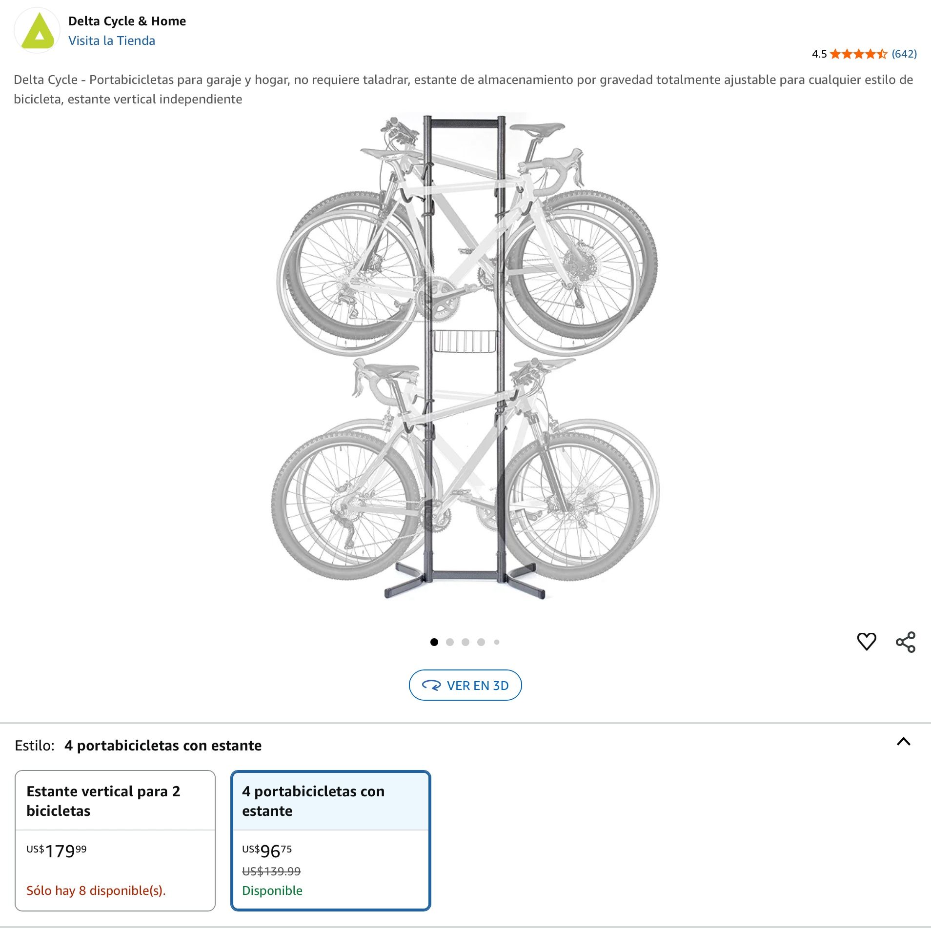 Delta Cycle Gravity Bike Rack