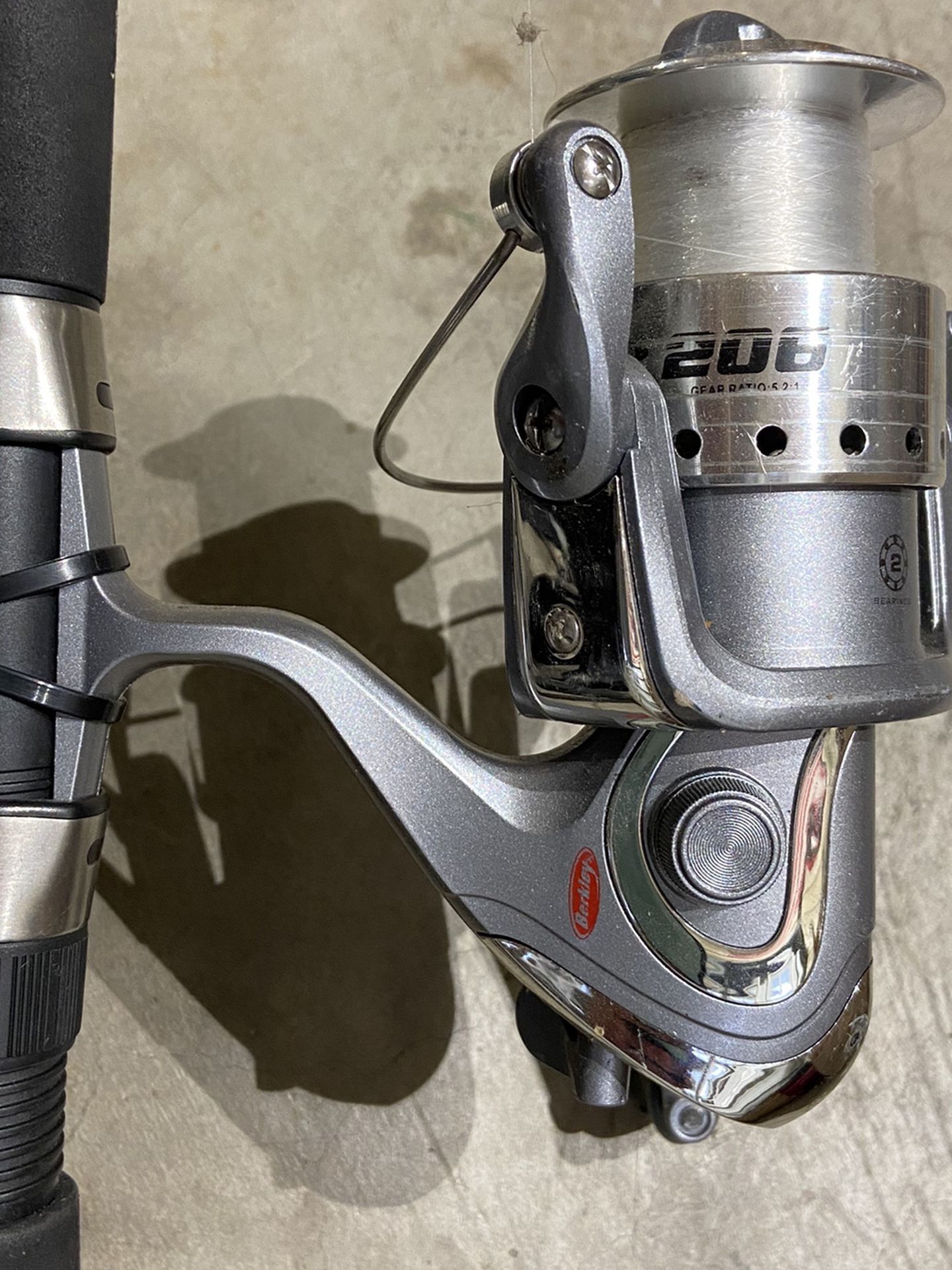 BERKLEY FUSION SPINNING REEL and FISHING ROD COMBO - $10