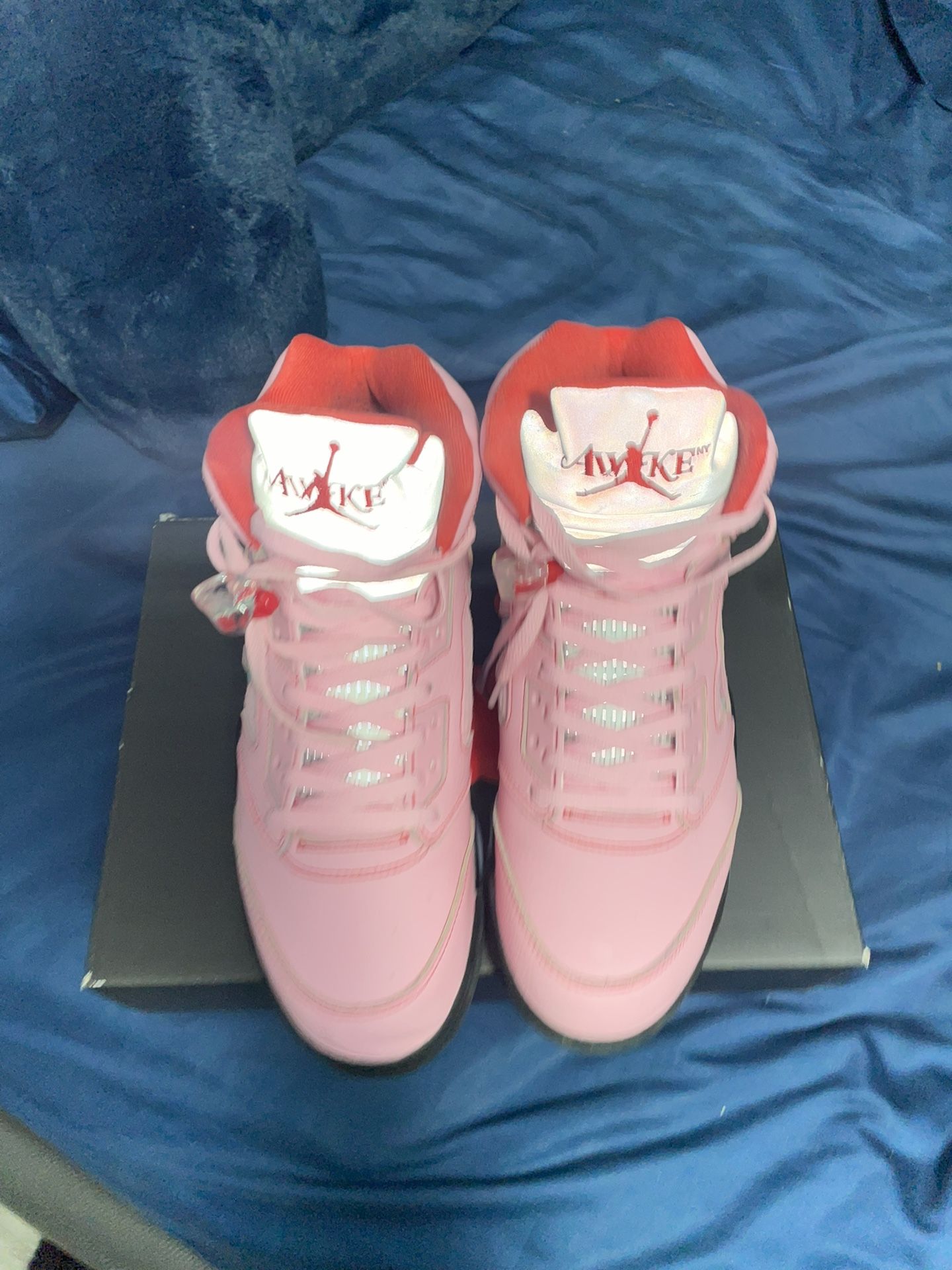 Limited Edition Jordan 5 Boro -Arctic Pink