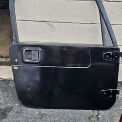 97/2006 Jeep Wrangler Black Parts Roll Up Hard Door