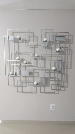 Circuit Metal Wall Candle Holder Wall Art