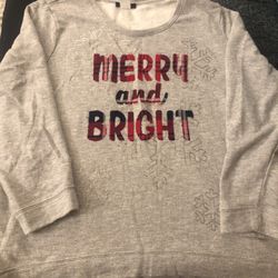 Merry And Bright Christmas Sweater 