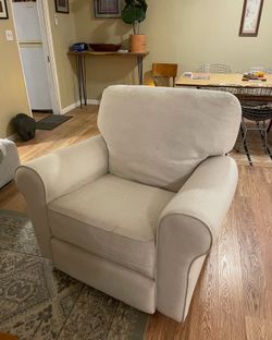 White rocking chair $100