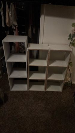 Shelves set of three