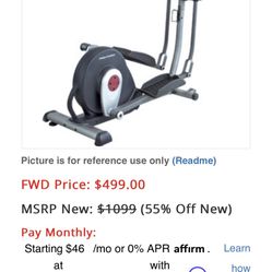 Proform 500 LE Folding Elliptical