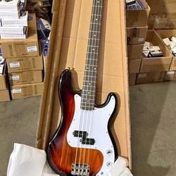 Electric Bass Guitarist 