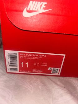 Nike Dunk low retro