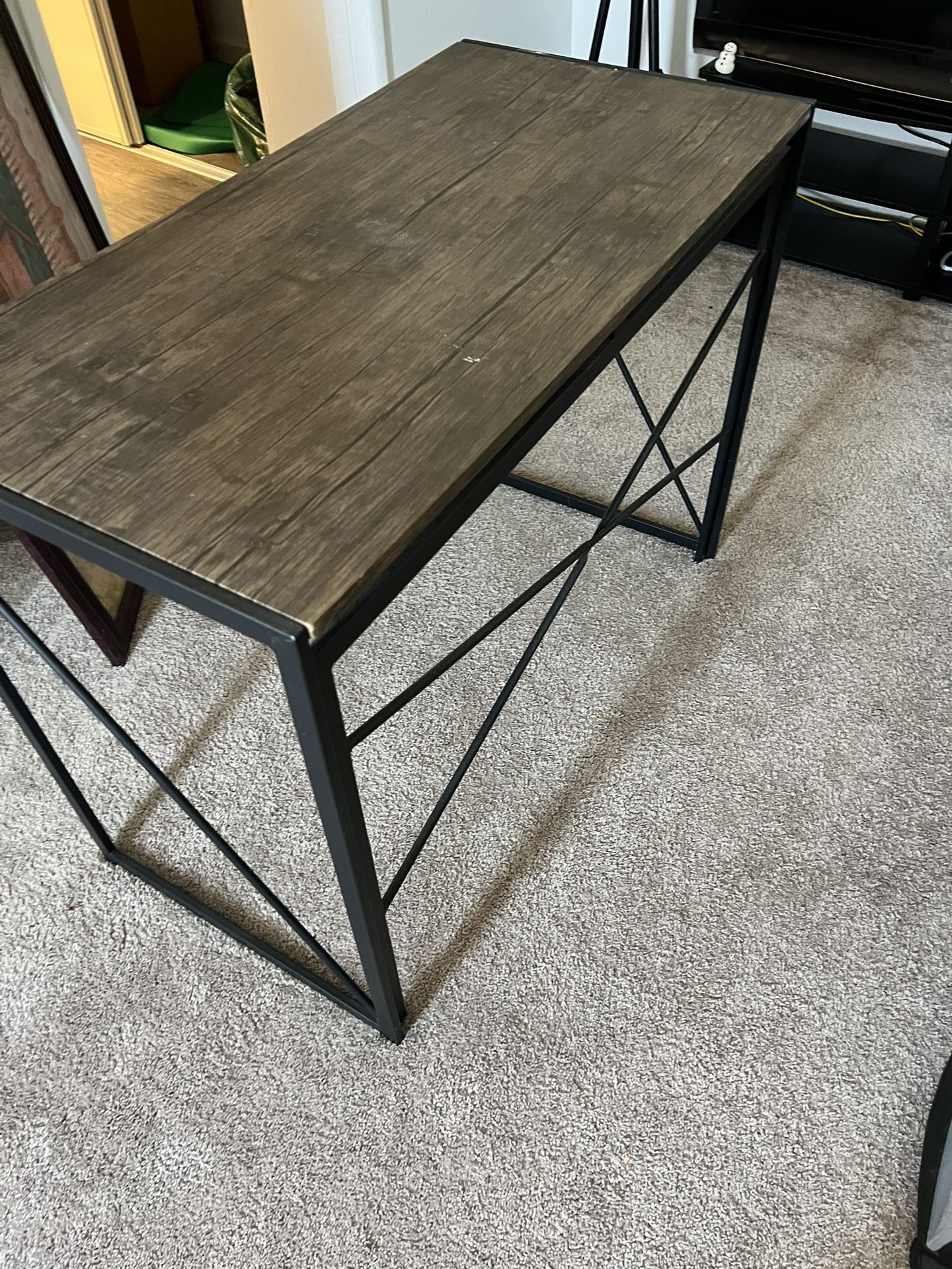 Desk with chair