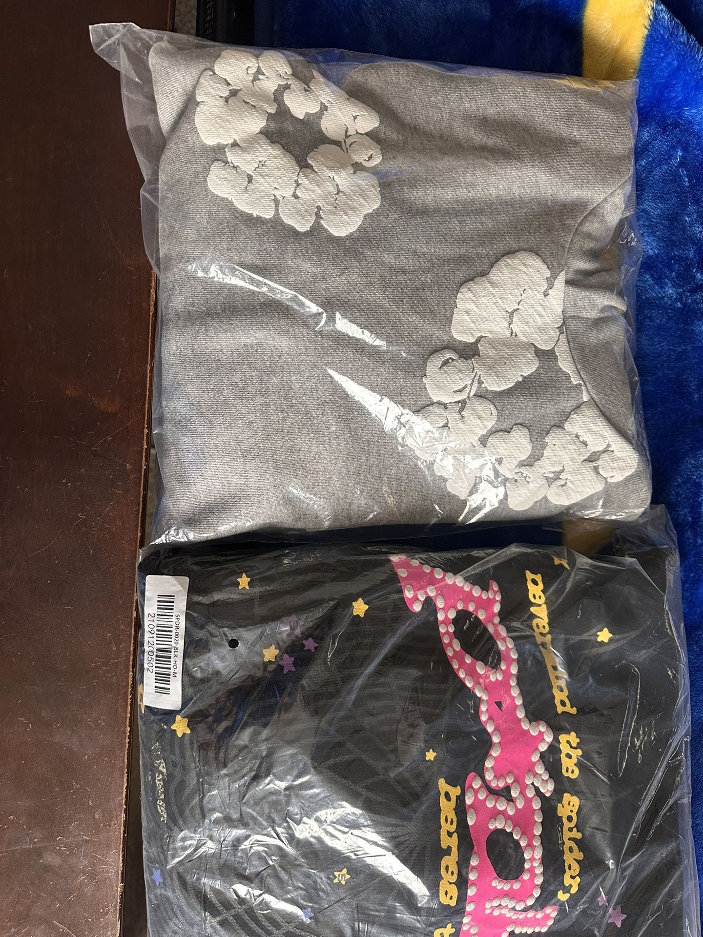 Denim Tears And Pink Hoodie