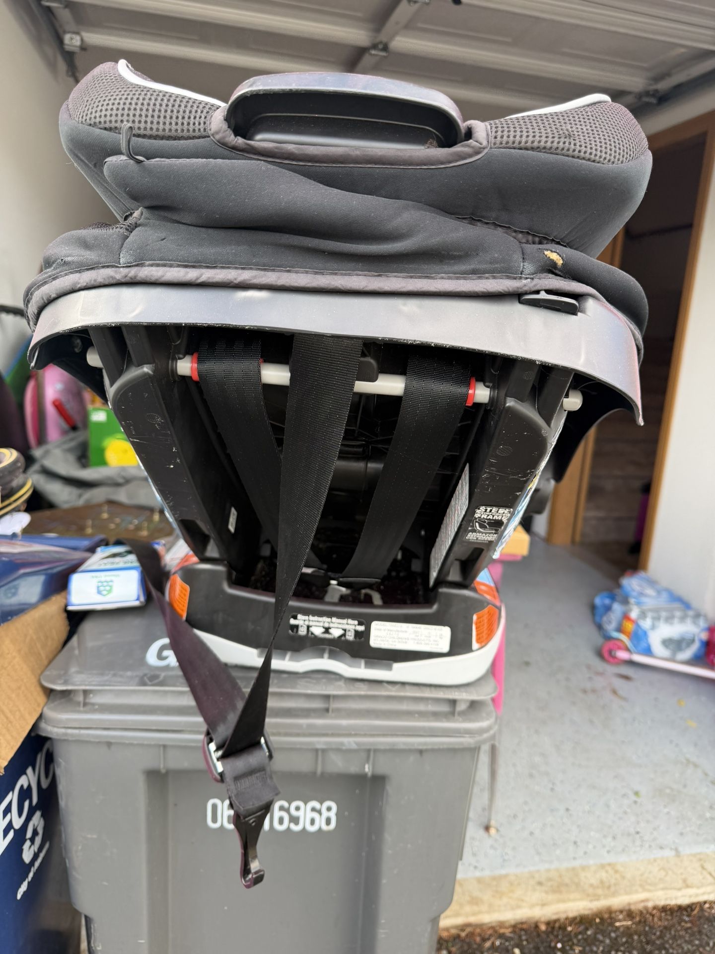 Car Seat And Baby Black Out Curtains