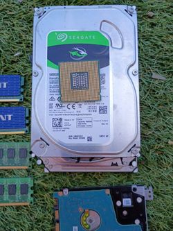 Computer ram parts Seagate 500gb