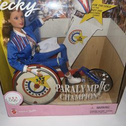 Mattel 24662 Barbie Paralympic Champion Doll 1999