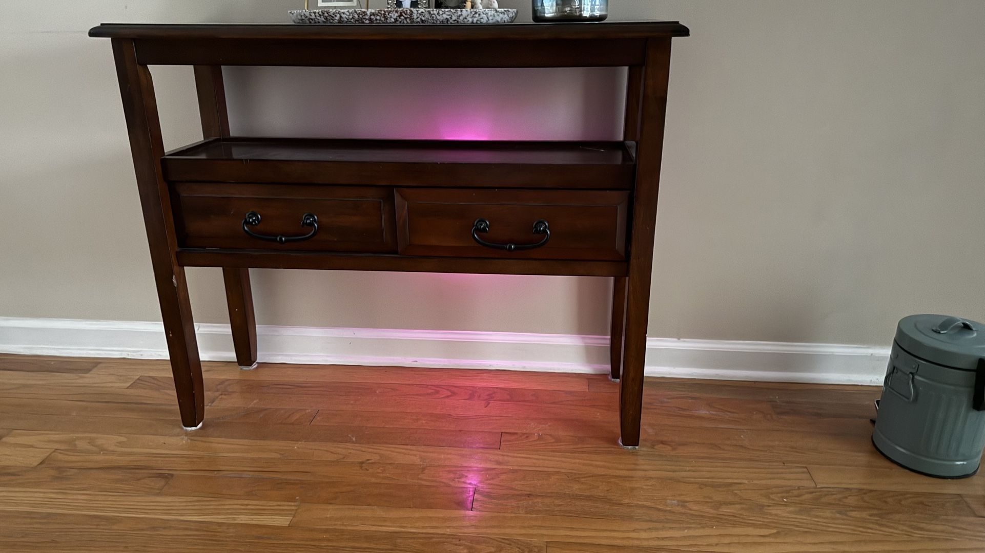 Pier 1 Imports console Table With 2 Drawers