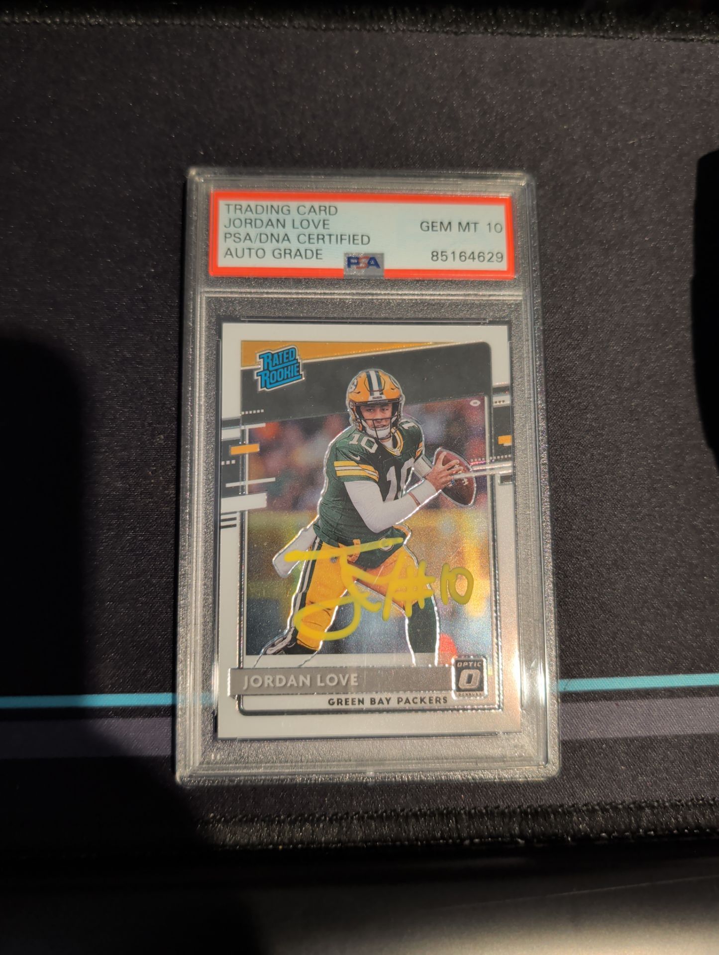 Jordan Love RC autographed