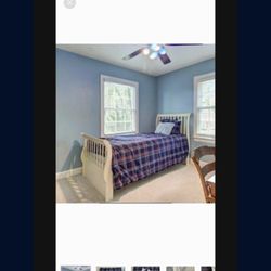 Twin Bed Frame Crafted By Bassett Furniture