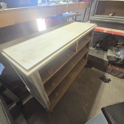 Antique Solid Wood Dresser (100+ Years Old) – Project Ready