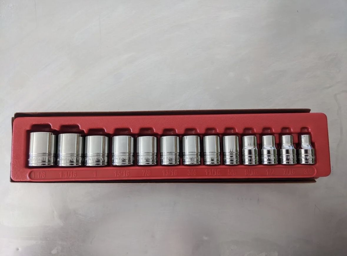 Snap On 1/2 SAE SOCKET SET