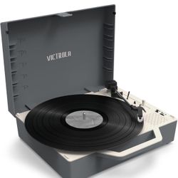 Re-spin Sustainable Suitcase Vinyl Record Player 