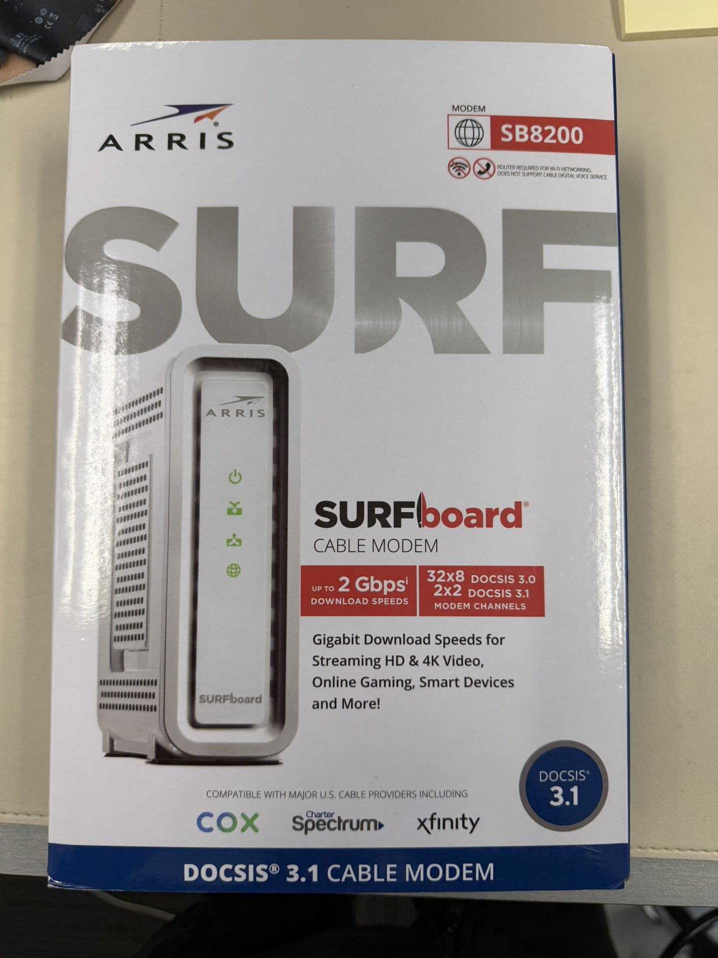 Arris Surfboard Cable Modem Open Box New 