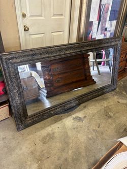 Large Mirror with Frame