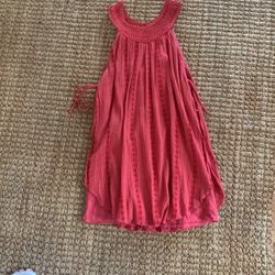 Free People Red Sundress