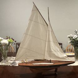 Model Sailboat