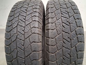 ( 2 TIRES  ) 225/75R16 HANKOOK ALL TERRAIN LT 