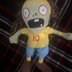 The Plants vs zombies plushy