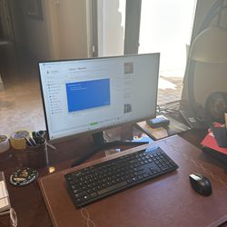 Desktop Computer & Printer