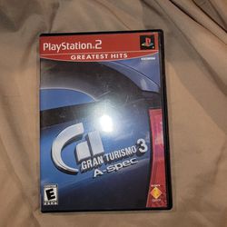 Gran Turismo 3 A-spec PS2 Greatest Hits Complete w/ Manual Tested